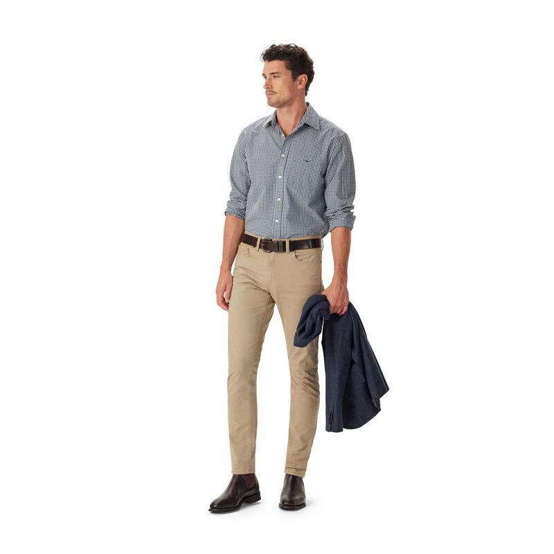 R.M. Williams Mogo Poplin Check Shirt image number 3